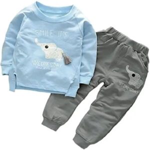 Bold Inside & Elegant Outside Baby’s Cotton Tshirt Pant Set