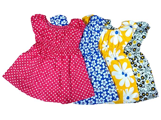 Baby Girl Regular Frock Pack of 4
