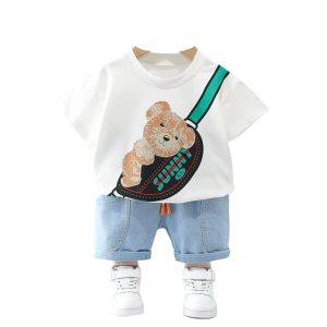 Boy's Cotton Printed T-Shirt