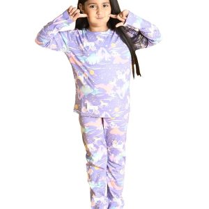 Printed Pyjama Set for Girls