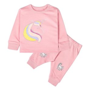 Real Basics unisex child fleece Track Suit